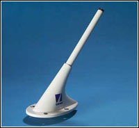 UHF Radiotelephone Antenna. 4-hole mount. Frequency range of 450-470MHz.