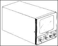 Monochrome Radar Indicator