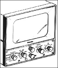 Monochrome Radar Indicator