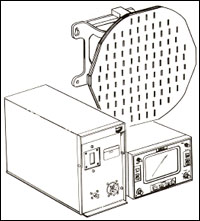 3-Piece Color Weather Radar System