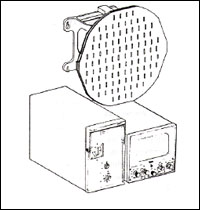 3-Piece Monochrome Weather Radar System