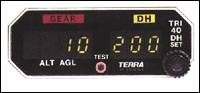 Radar Altimeter Indicator