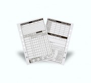 Navigation Log / Flight Plan Form (100 Sheets)